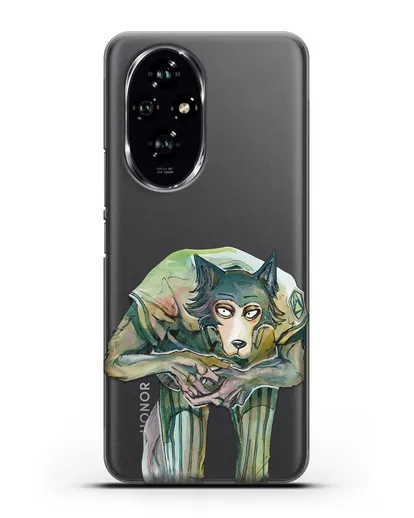 Чехол аниме Beastars - Легоси пригнулся силиконовый для Honor 200