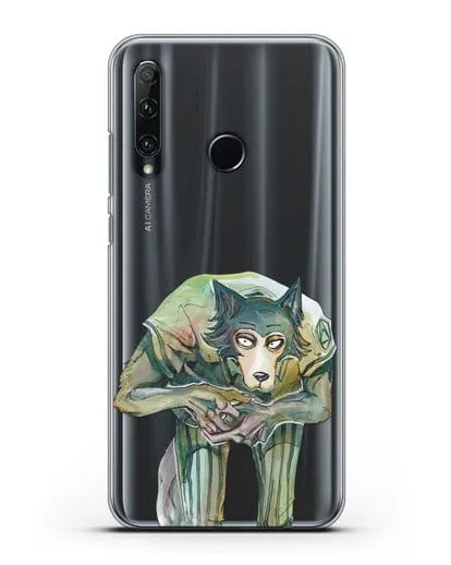 Чехол аниме Beastars - Легоси пригнулся силиконовый для Honor 20e