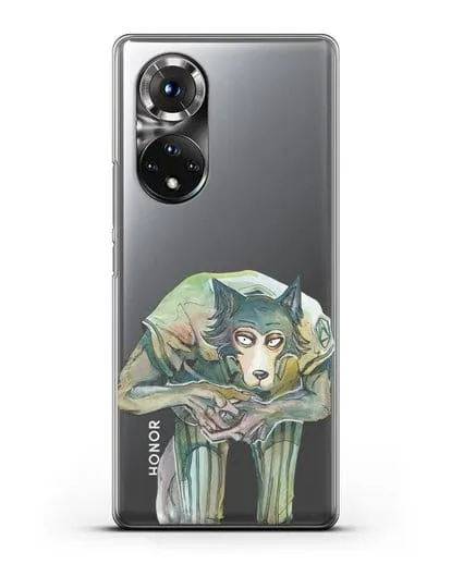 Чехол аниме Beastars - Легоси пригнулся силиконовый для Honor 50