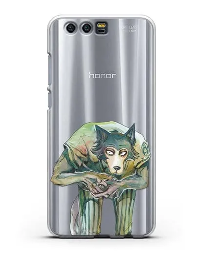 Чехол аниме Beastars - Легоси пригнулся силиконовый для Honor 9