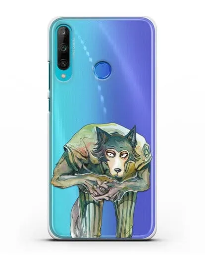 Чехол аниме Beastars - Легоси пригнулся силиконовый для Honor 9C