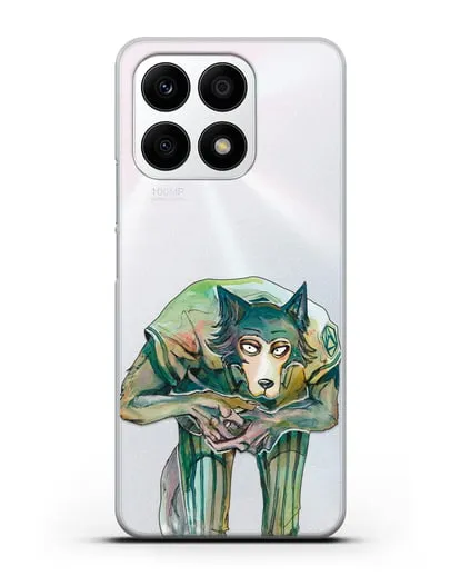 Чехол аниме Beastars - Легоси пригнулся силиконовый для Honor X8a