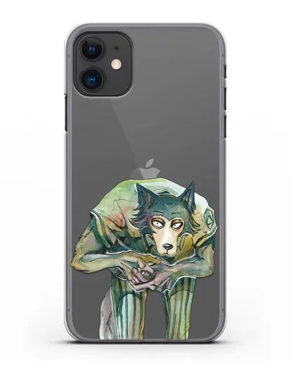Чехол аниме Beastars - Легоси пригнулся силиконовый для iPhone 11