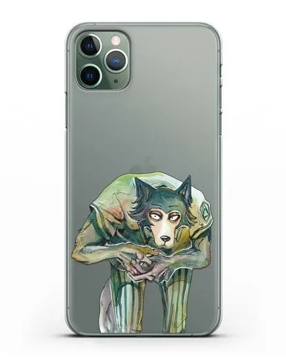 Чехол аниме Beastars - Легоси пригнулся силиконовый для iPhone 11 Pro