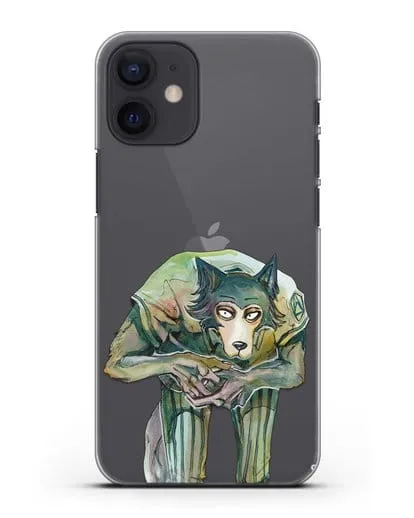 Чехол аниме Beastars - Легоси пригнулся силиконовый для iPhone 12 mini