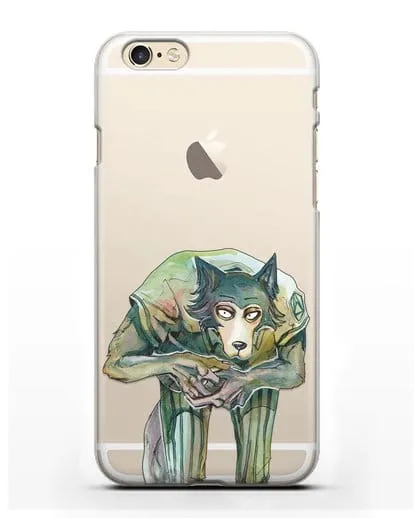 Чехол аниме Beastars - Легоси пригнулся силиконовый для iPhone 6s