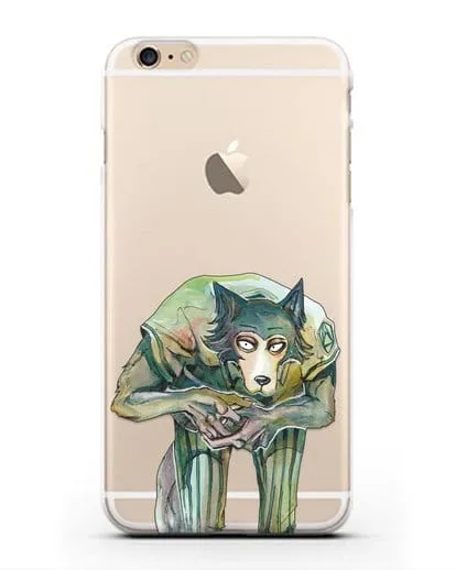 Чехол аниме Beastars - Легоси пригнулся силиконовый для iPhone 6 Plus