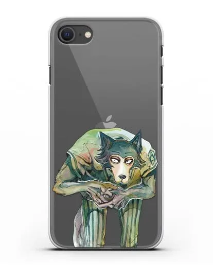 Чехол аниме Beastars - Легоси пригнулся силиконовый для iPhone SE 2020