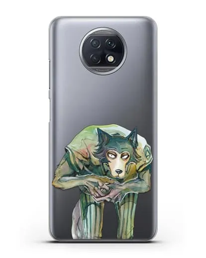 Чехол аниме Beastars - Легоси пригнулся силиконовый для Xiaomi Redmi Note 9T