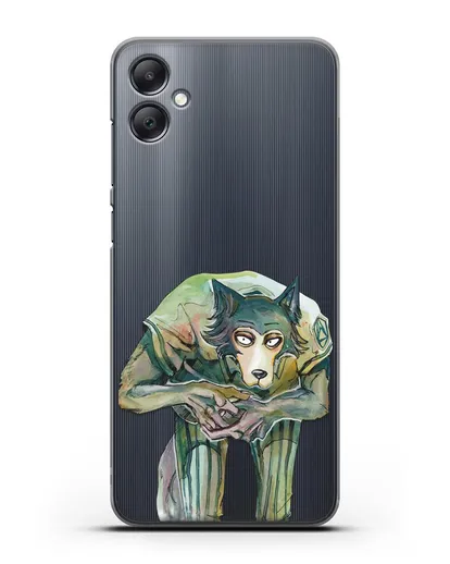 Чехол аниме Beastars - Легоси пригнулся силиконовый для Samsung Galaxy A05 [SM-A055]