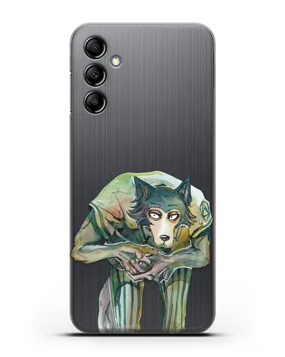 Чехол аниме Beastars - Легоси пригнулся силиконовый для Samsung Galaxy A14 [SM-A145]