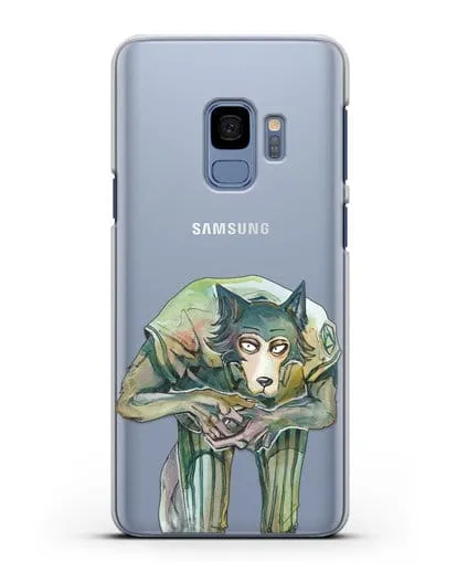 Чехол аниме Beastars - Легоси пригнулся силиконовый для Samsung Galaxy S9 [SM-G960F]