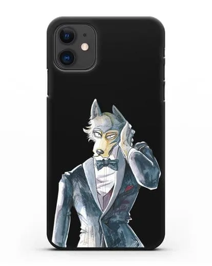 Чехол аниме Beastars - Легоси в смокинге силиконовый для iPhone 11