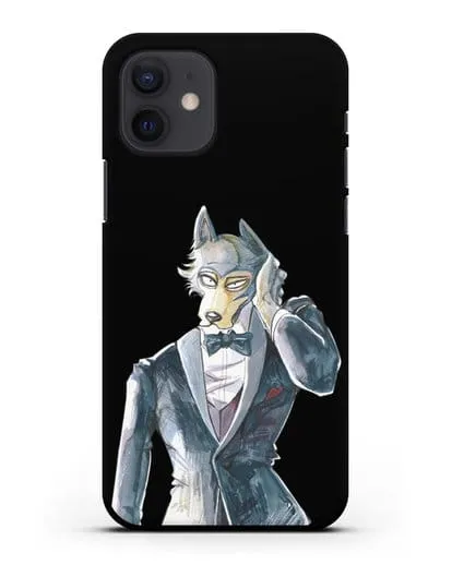 Чехол аниме Beastars - Легоси в смокинге силиконовый для iPhone 12