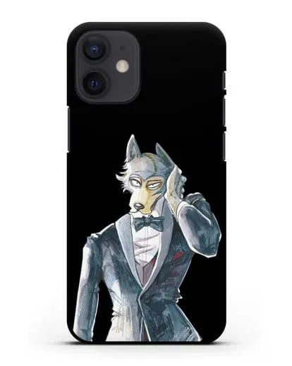 Чехол аниме Beastars - Легоси в смокинге силиконовый для iPhone 12 mini
