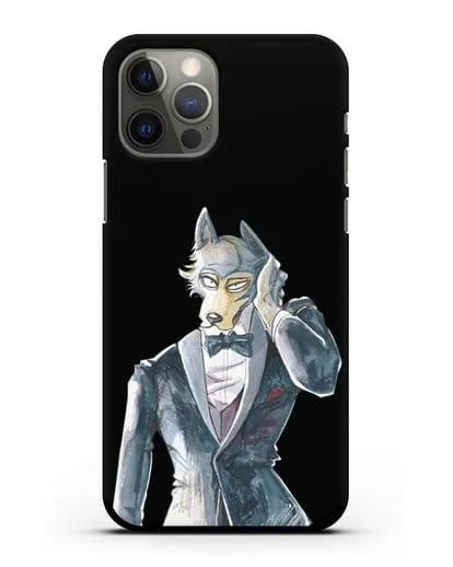 Чехол аниме Beastars - Легоси в смокинге силиконовый для iPhone 12 Pro