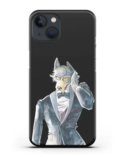 Чехол аниме Beastars - Легоси в смокинге силиконовый для iPhone 13