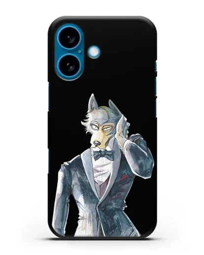 Чехол аниме Beastars - Легоси в смокинге силиконовый для iPhone 16