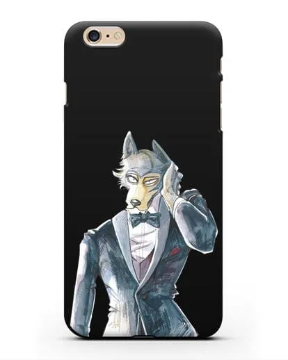 Чехол аниме Beastars - Легоси в смокинге силиконовый для iPhone 6 Plus