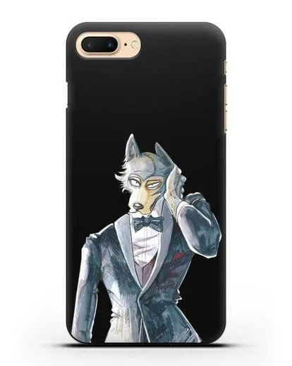 Чехол аниме Beastars - Легоси в смокинге силиконовый для iPhone 7 Plus