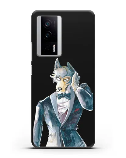 Чехол аниме Beastars - Легоси в смокинге силиконовый для Xiaomi Poco F5 Pro