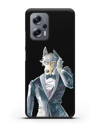 Чехол аниме Beastars - Легоси в смокинге силиконовый для Xiaomi Poco X4 GT