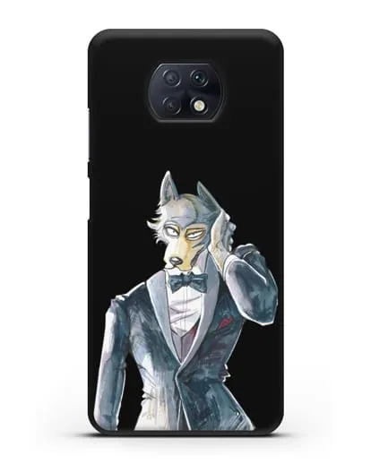 Чехол аниме Beastars - Легоси в смокинге силиконовый для Xiaomi Redmi Note 9T