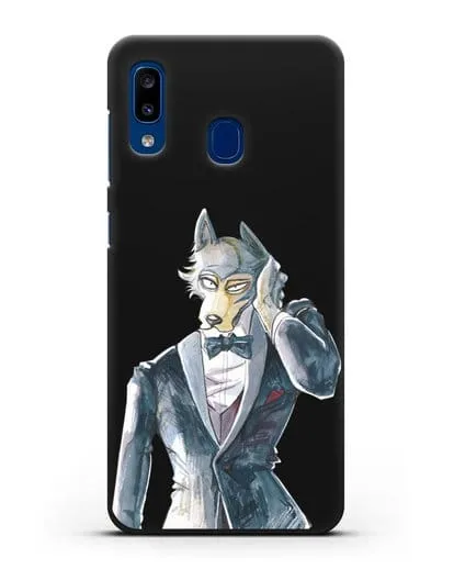 Чехол аниме Beastars - Легоси в смокинге силиконовый для Samsung Galaxy A20 [SM-A205FN]