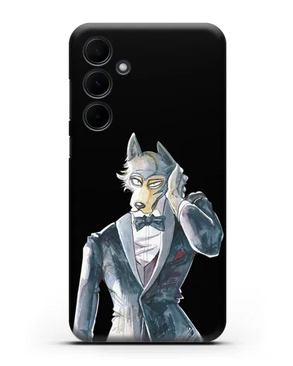 Чехол аниме Beastars - Легоси в смокинге силиконовый для Samsung Galaxy A55 [SM-A556]