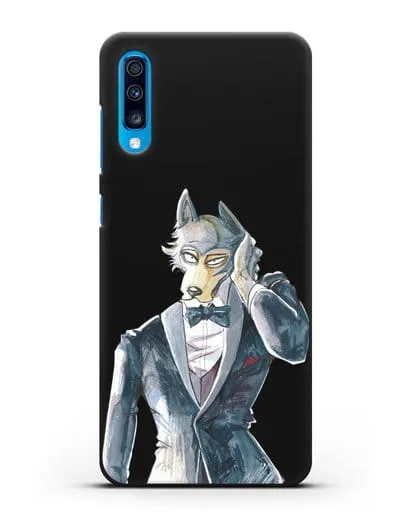 Чехол аниме Beastars - Легоси в смокинге силиконовый для Samsung Galaxy A70 [SM-A705F]