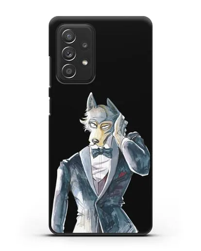 Чехол аниме Beastars - Легоси в смокинге силиконовый для Samsung Galaxy A53