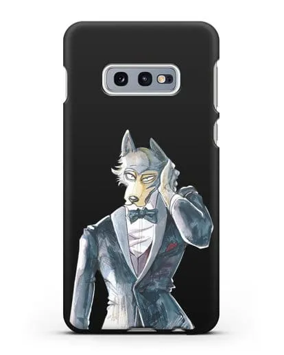 Чехол аниме Beastars - Легоси в смокинге силиконовый для Samsung Galaxy S10e [SM-G970F]