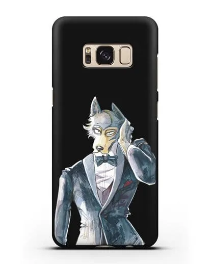 Чехол аниме Beastars - Легоси в смокинге силиконовый для Samsung Galaxy S8 Plus [SM-G955F]