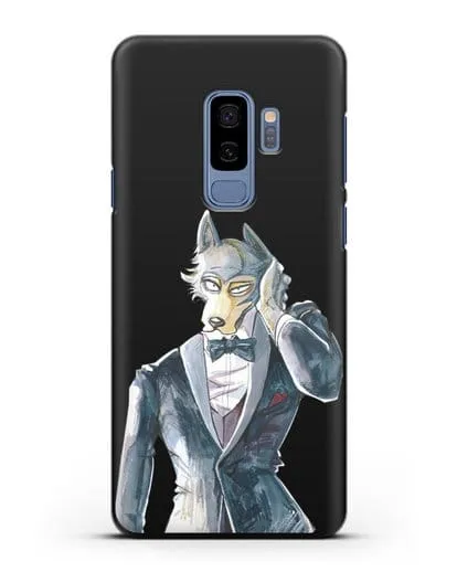 Чехол аниме Beastars - Легоси в смокинге силиконовый для Samsung Galaxy S9 Plus [SM-G965F]