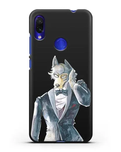 Чехол аниме Beastars - Легоси в смокинге силиконовый для Xiaomi Redmi Note 7