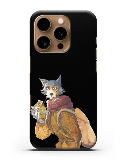Чехол аниме Beastars - Легоси в свитере силиконовый для iPhone 16 Pro
