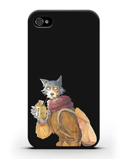 Чехол аниме Beastars - Легоси в свитере силиконовый для iPhone 4/4s