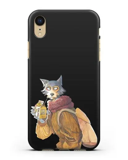 Чехол аниме Beastars - Легоси в свитере силиконовый для iPhone XR