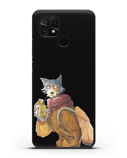 Чехол аниме Beastars - Легоси в свитере силиконовый для Xiaomi Poco C40