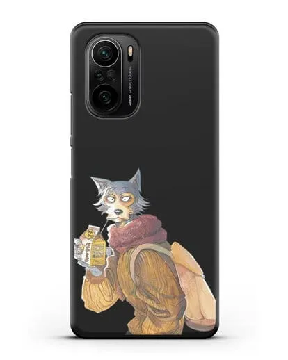 Чехол аниме Beastars - Легоси в свитере силиконовый для Xiaomi Poco F3