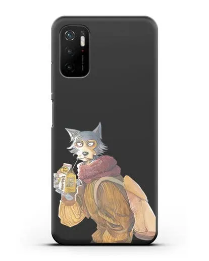 Чехол аниме Beastars - Легоси в свитере силиконовый для Xiaomi Poco M3 Pro