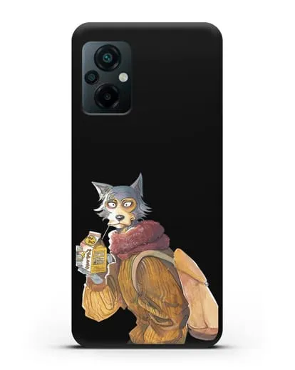 Чехол аниме Beastars - Легоси в свитере силиконовый для Xiaomi Poco M5