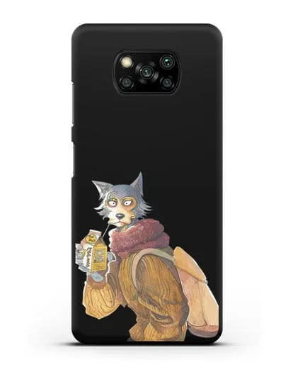 Чехол аниме Beastars - Легоси в свитере силиконовый для Xiaomi Poco X3