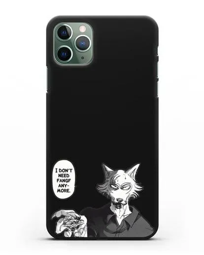 Чехол аниме Beastars - Мне не нужны клыки силиконовый для iPhone 11 Pro Max