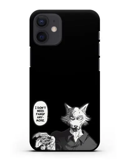 Чехол аниме Beastars - Мне не нужны клыки силиконовый для iPhone 12 mini
