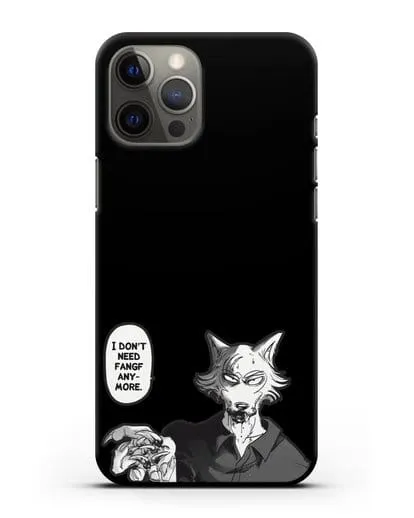 Чехол аниме Beastars - Мне не нужны клыки силиконовый для iPhone 12 Pro Max