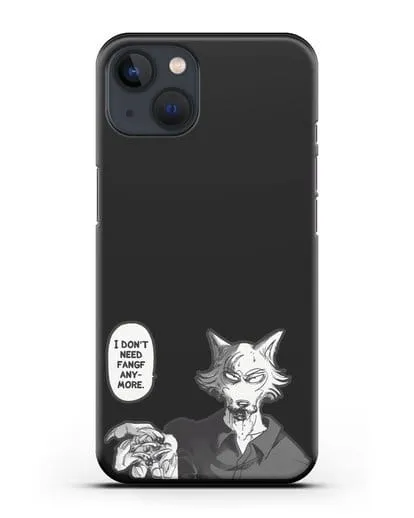Чехол аниме Beastars - Мне не нужны клыки силиконовый для iPhone 13 Mini