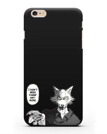 Чехол аниме Beastars - Мне не нужны клыки силиконовый для iPhone 6 Plus