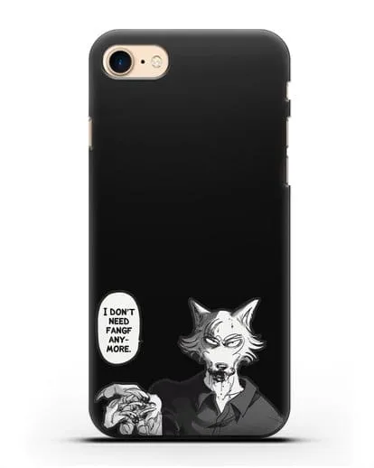 Чехол аниме Beastars - Мне не нужны клыки силиконовый для iPhone 7