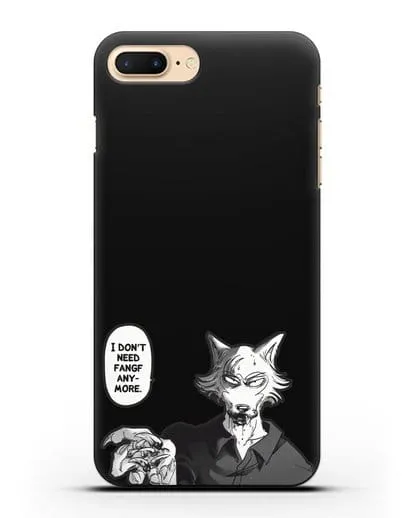 Чехол аниме Beastars - Мне не нужны клыки силиконовый для iPhone 7 Plus